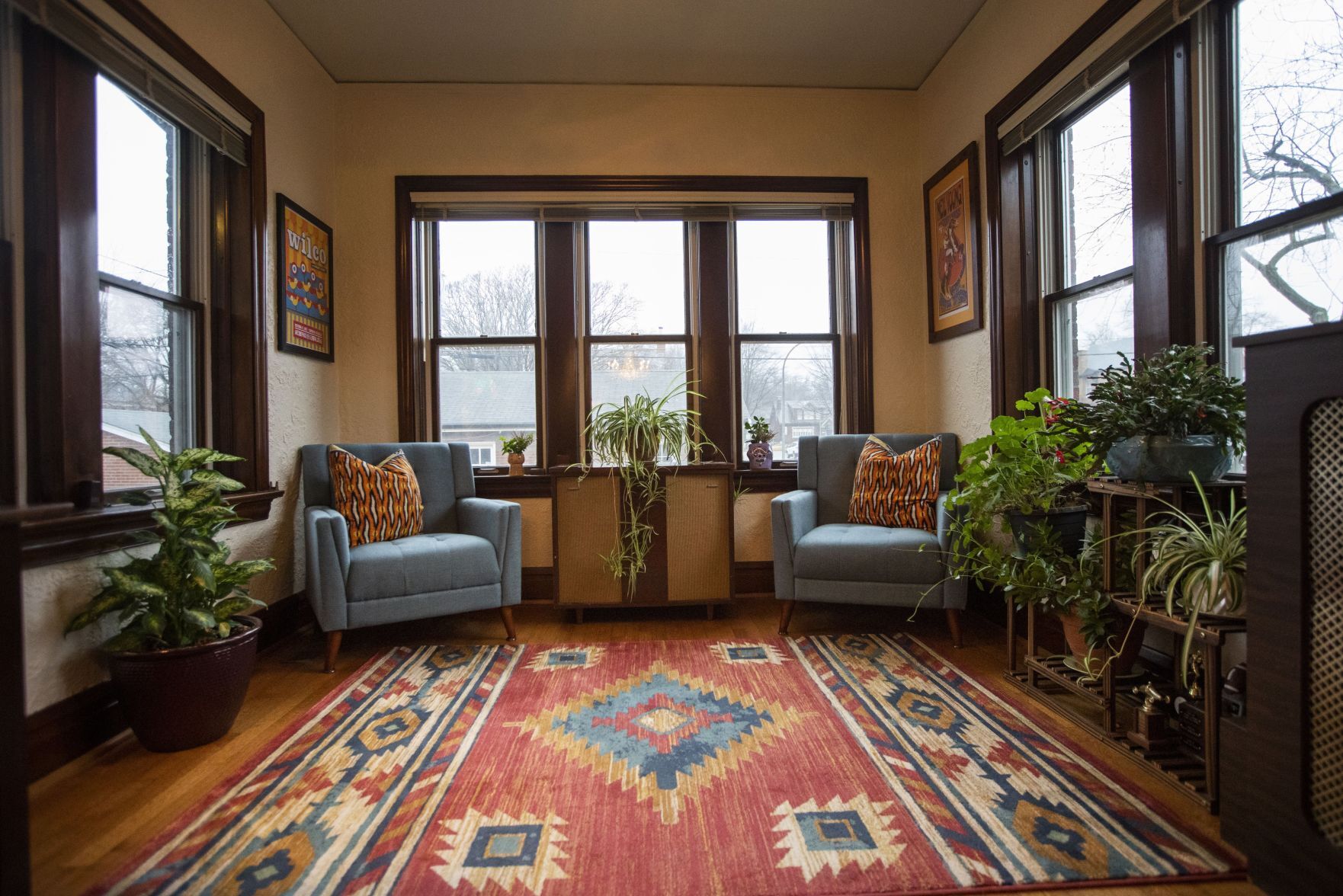 A colorful, eclectic Holly Hills bungalow